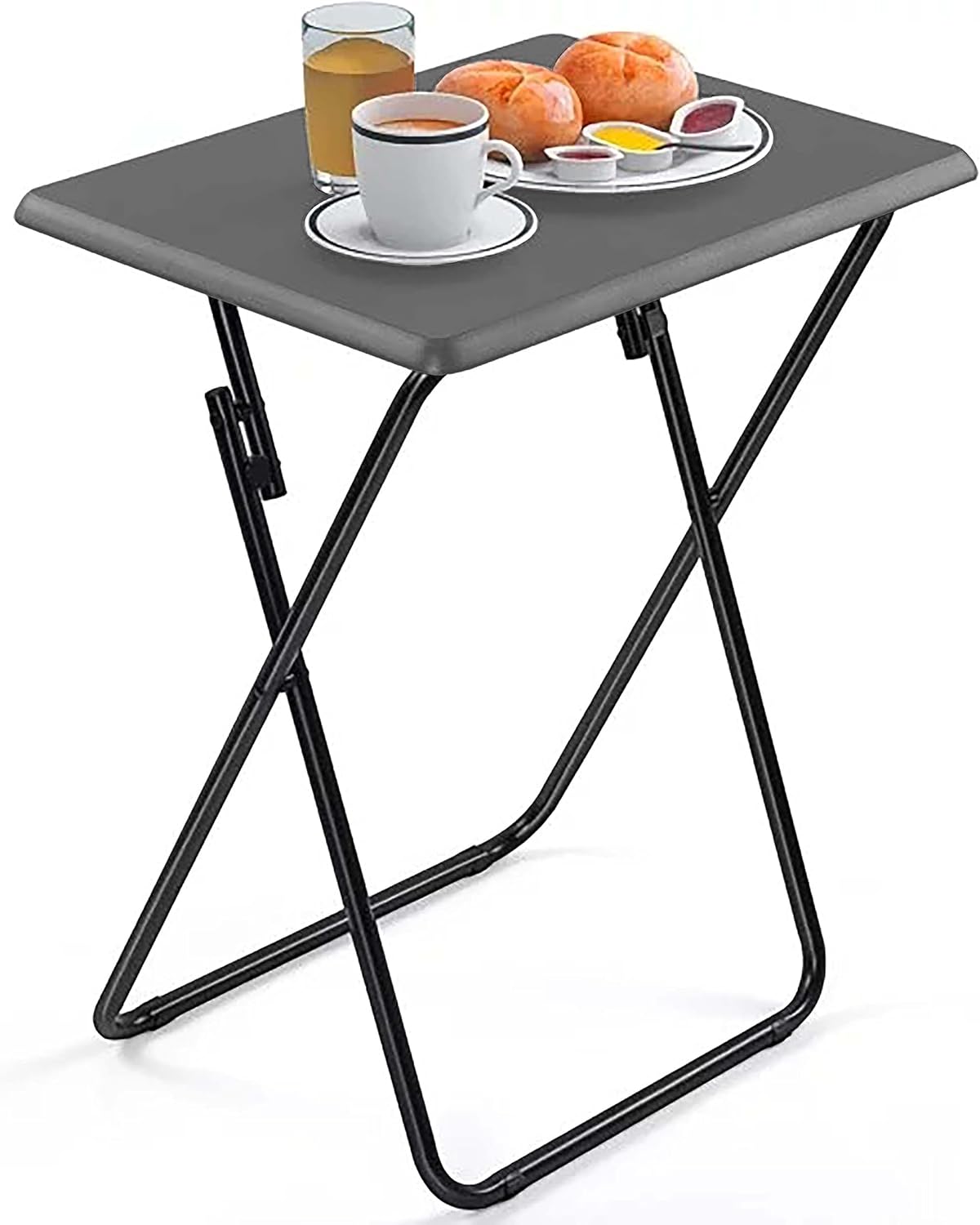 AAMEN Metal Folding Table – Versatile, Lightweight & Space-Saving – 40x50x60cm