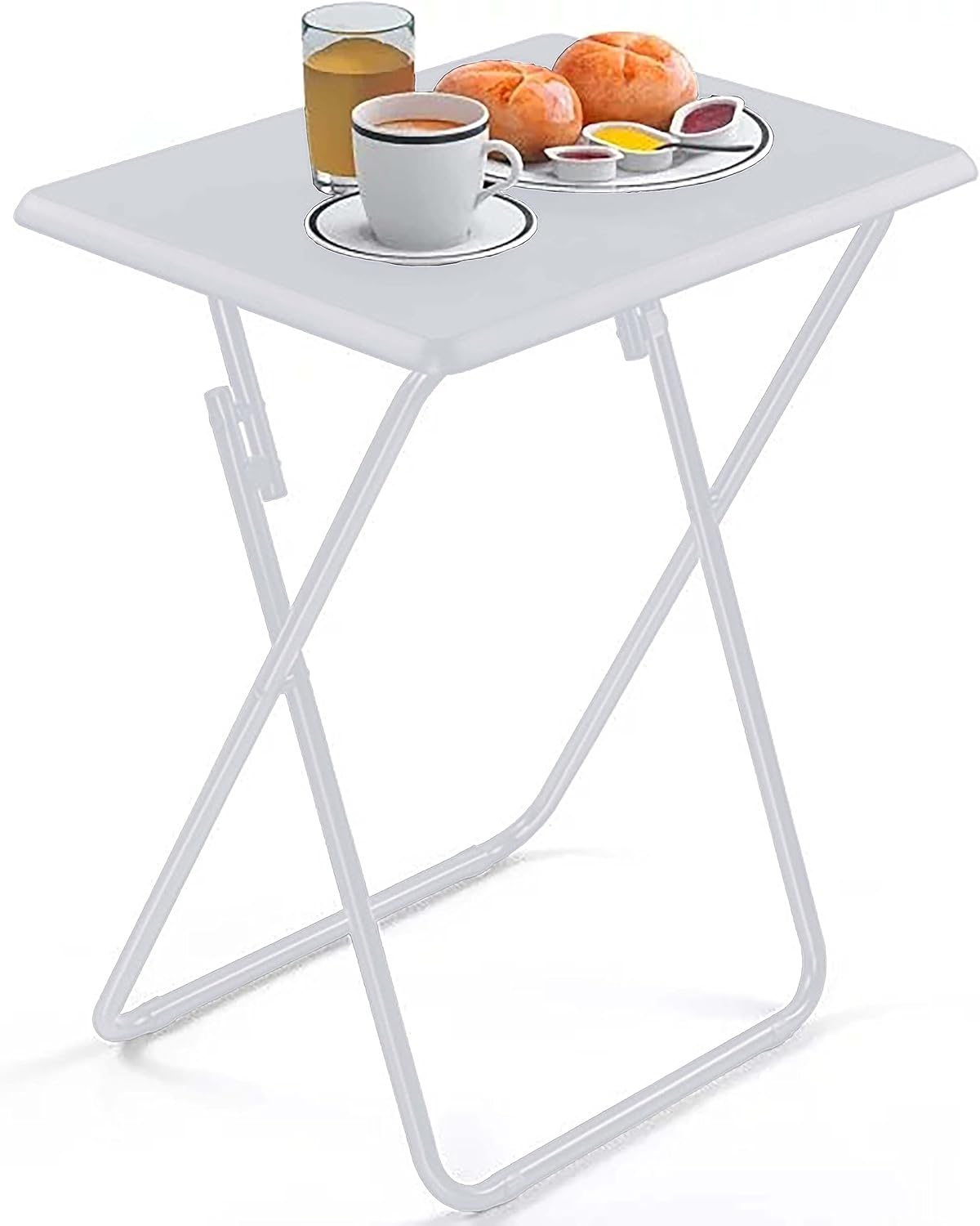 AAMEN Metal Folding Table – Versatile, Lightweight & Space-Saving – 40x50x60cm