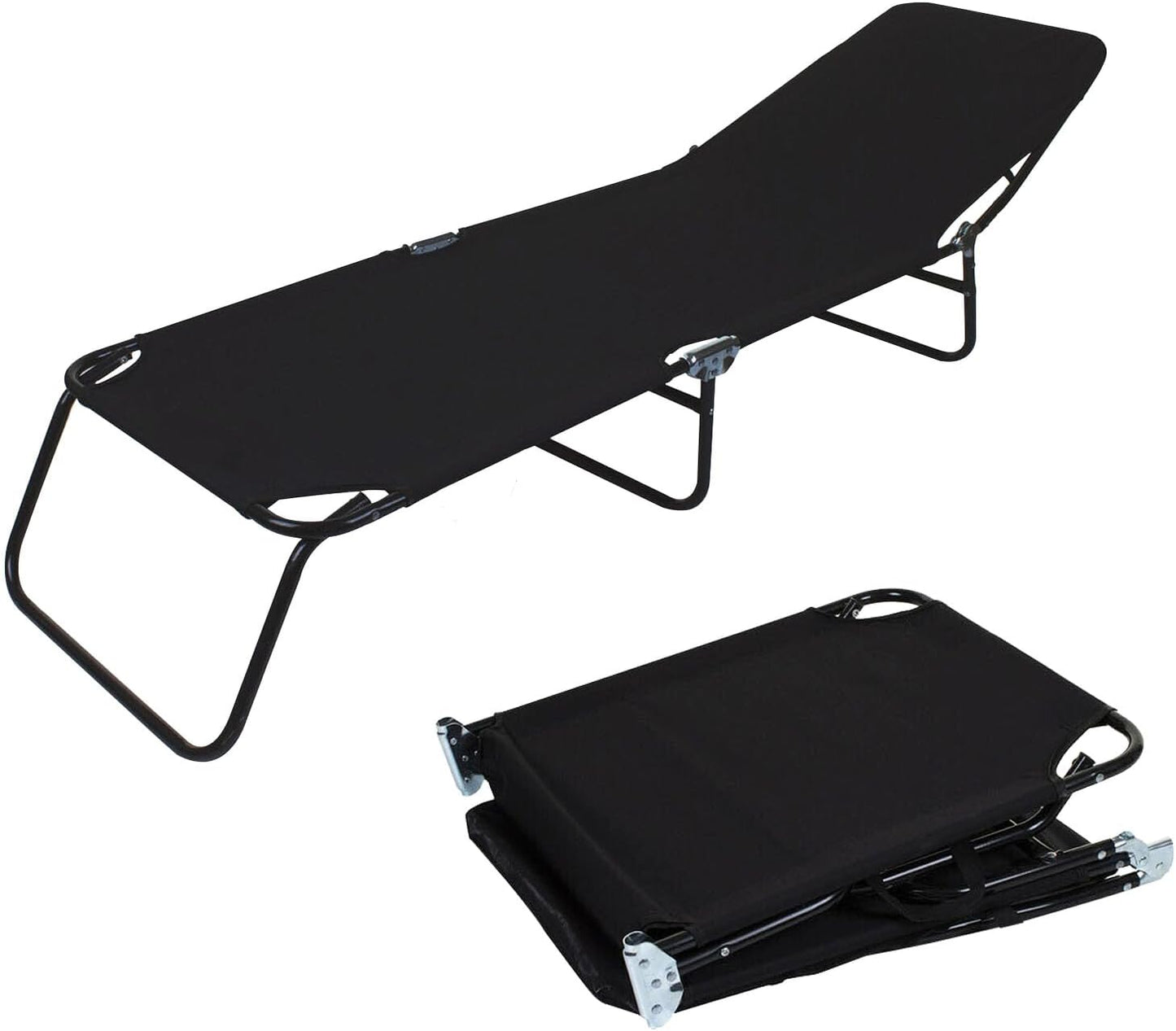 AAMEN Nevada Folding Sun Lounger – Portable, Multi-Position Outdoor Recliner for Relaxation