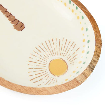 Mango Wood Oval Tray for Serving and Table Display