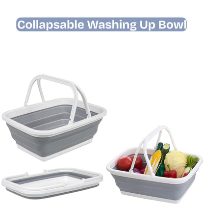 12L Collapsible Washing Up Bowl