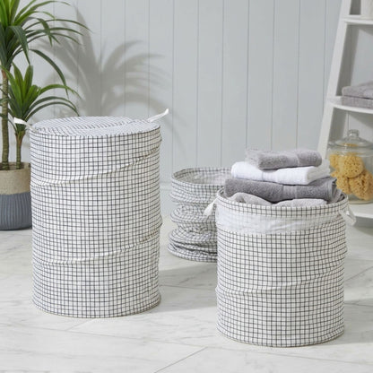 Foldable Clothes Laundry and Toy Storage Basket