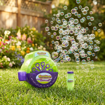 Kids Bubble Machine with 4oz Bubble Solution