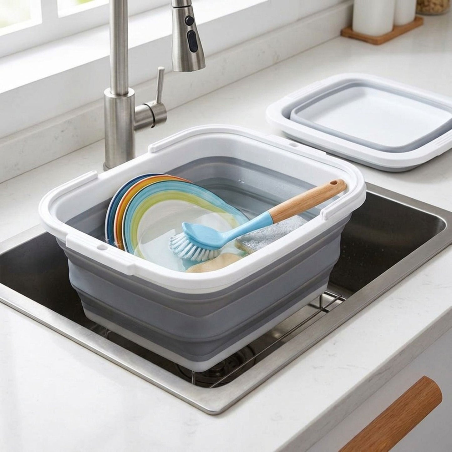 12L Collapsible Washing Up Bowl