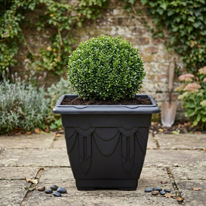 Venetian Square Planter (30cm) Lightweight Garden Pot