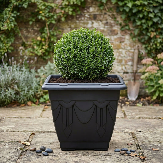 Venetian Square Planter (30cm) Lightweight Garden Pot