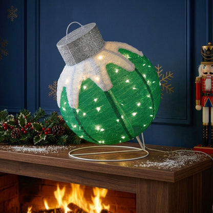60 LED Collapsible Bauble Light 60 LEDs Mains Operated