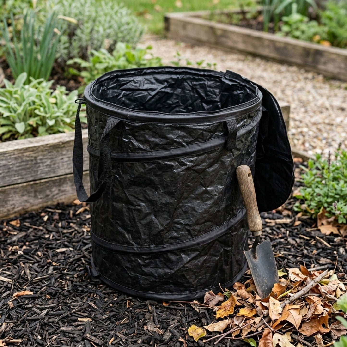 Large Collapsible Garden Bag with Handles
