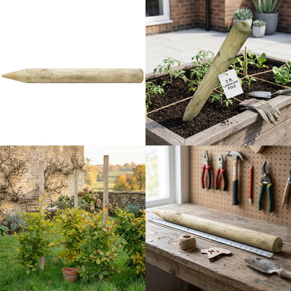 Wooden Garden Stake for Plants, Trees and Landscaping
