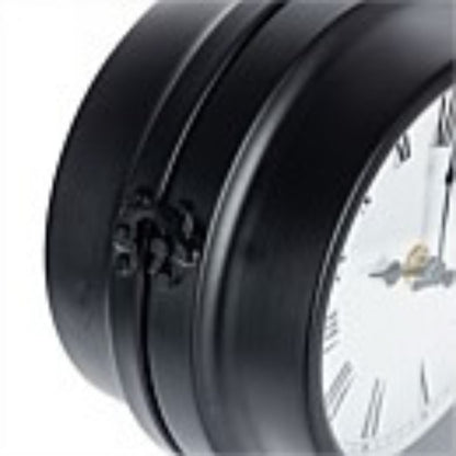Classic Outdoor Station Clock for Home and Garden
