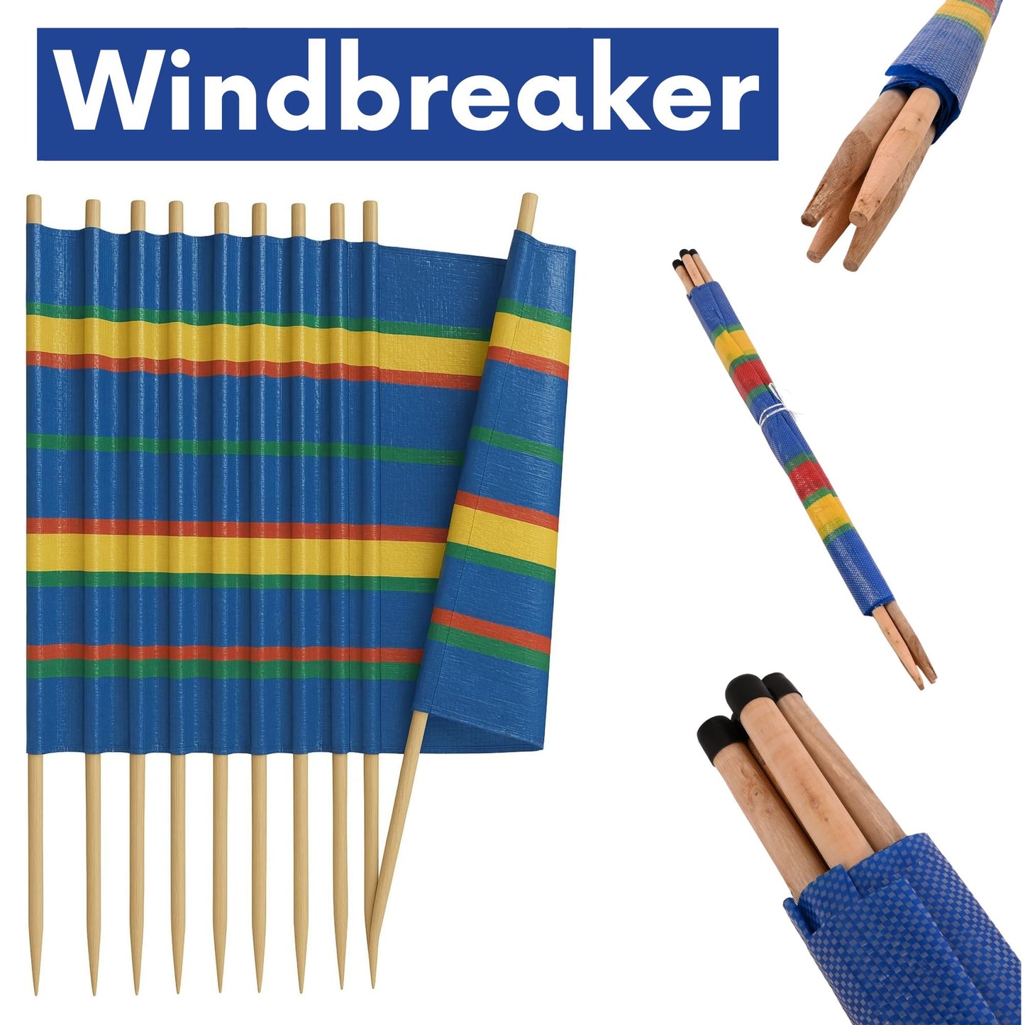 Beach & Camping Windbreak, Privacy Screen Sun Shelter