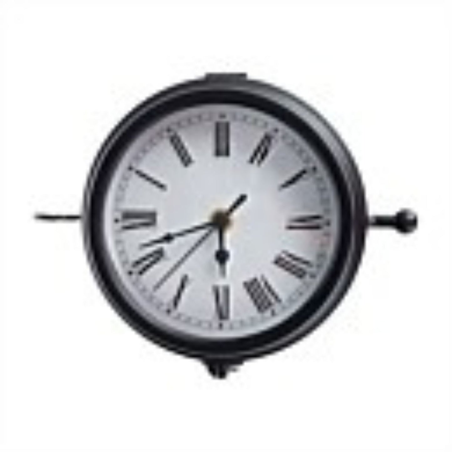 Classic Outdoor Station Clock for Home and Garden