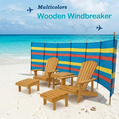 Beach & Camping Windbreak, Privacy Screen Sun Shelter