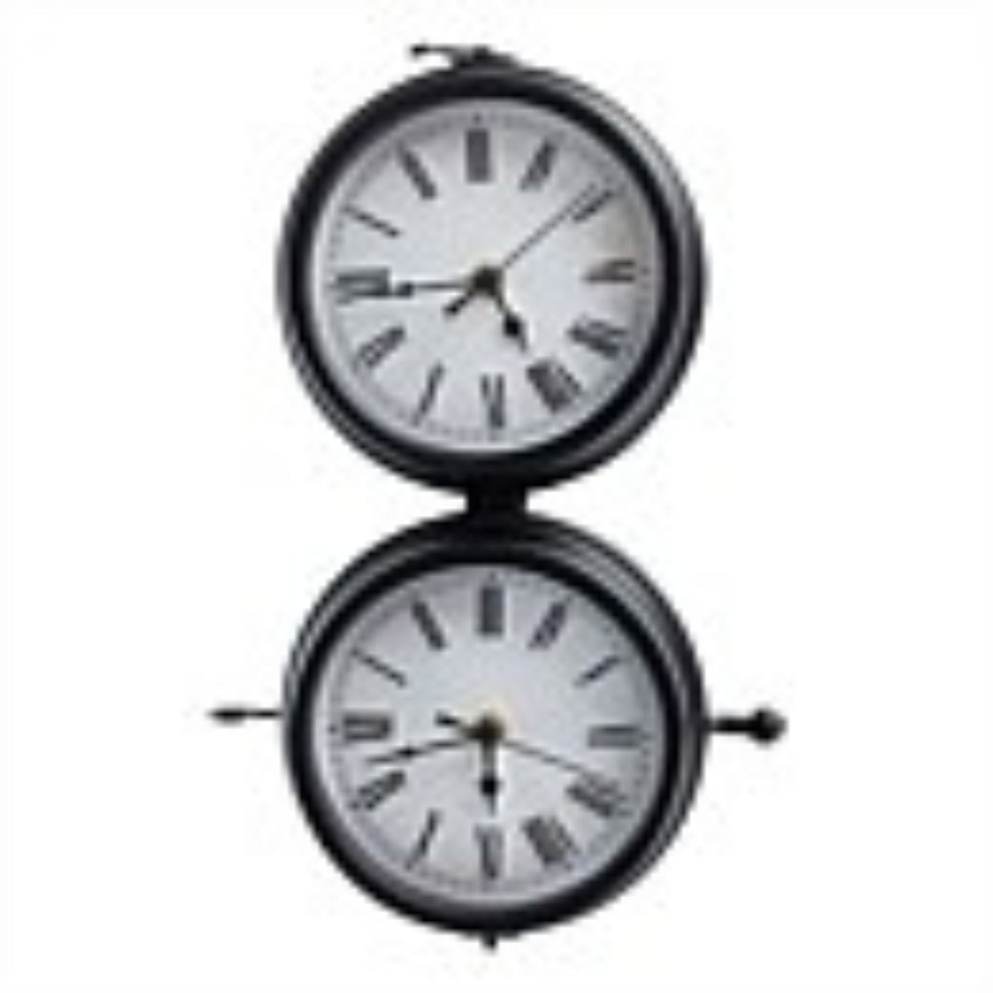 Classic Outdoor Station Clock for Home and Garden