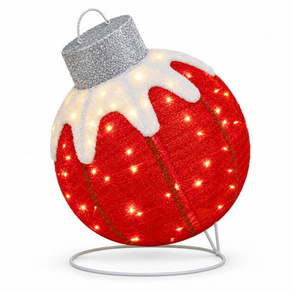 60 LED Collapsible Bauble Light 60 LEDs Mains Operated