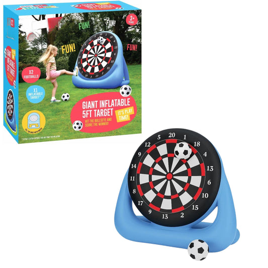 Inflatable Football Target Game for Garden Fun