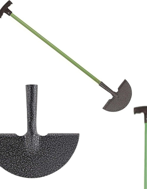 Load image into Gallery viewer, AAMEN Heavy Duty Half-Moon Lawn Edging Tool – Carbon Steel Garden Edger
