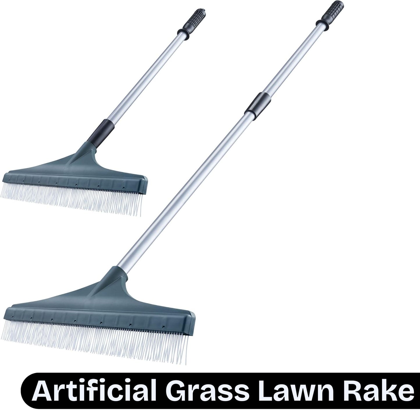 Artificial Grass Brush with Extendable Handle