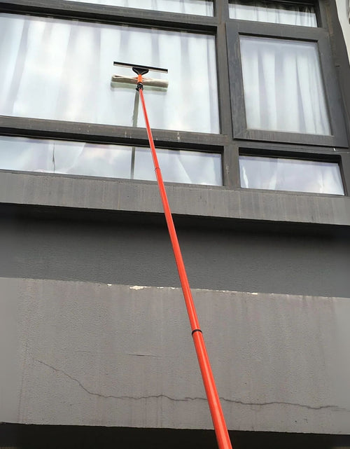 Load image into Gallery viewer, AAMEN 3.5M Telescopic Window Cleaning Kit – Conservatory Glass Cleaner with Squeegee, Brush &amp; Extension Pole

