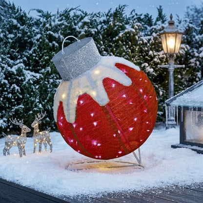 60 LED Collapsible Bauble Light 60 LEDs Mains Operated