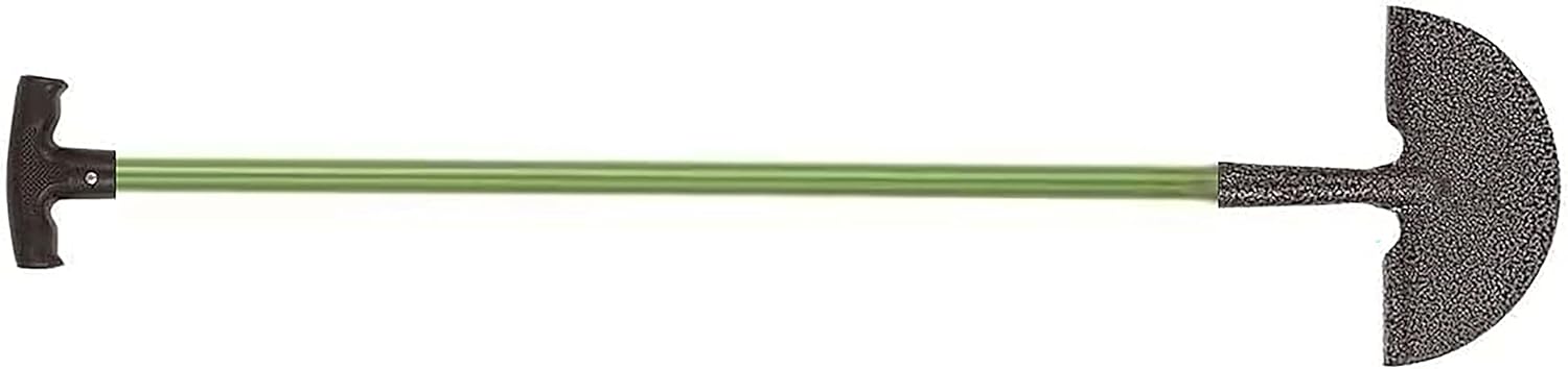 AAMEN Heavy Duty Half-Moon Lawn Edging Tool – Carbon Steel Garden Edger