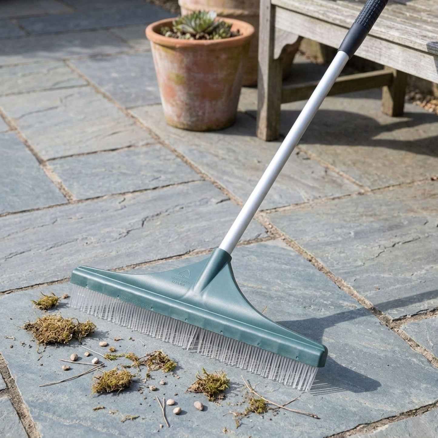 Artificial Grass Brush with Extendable Handle