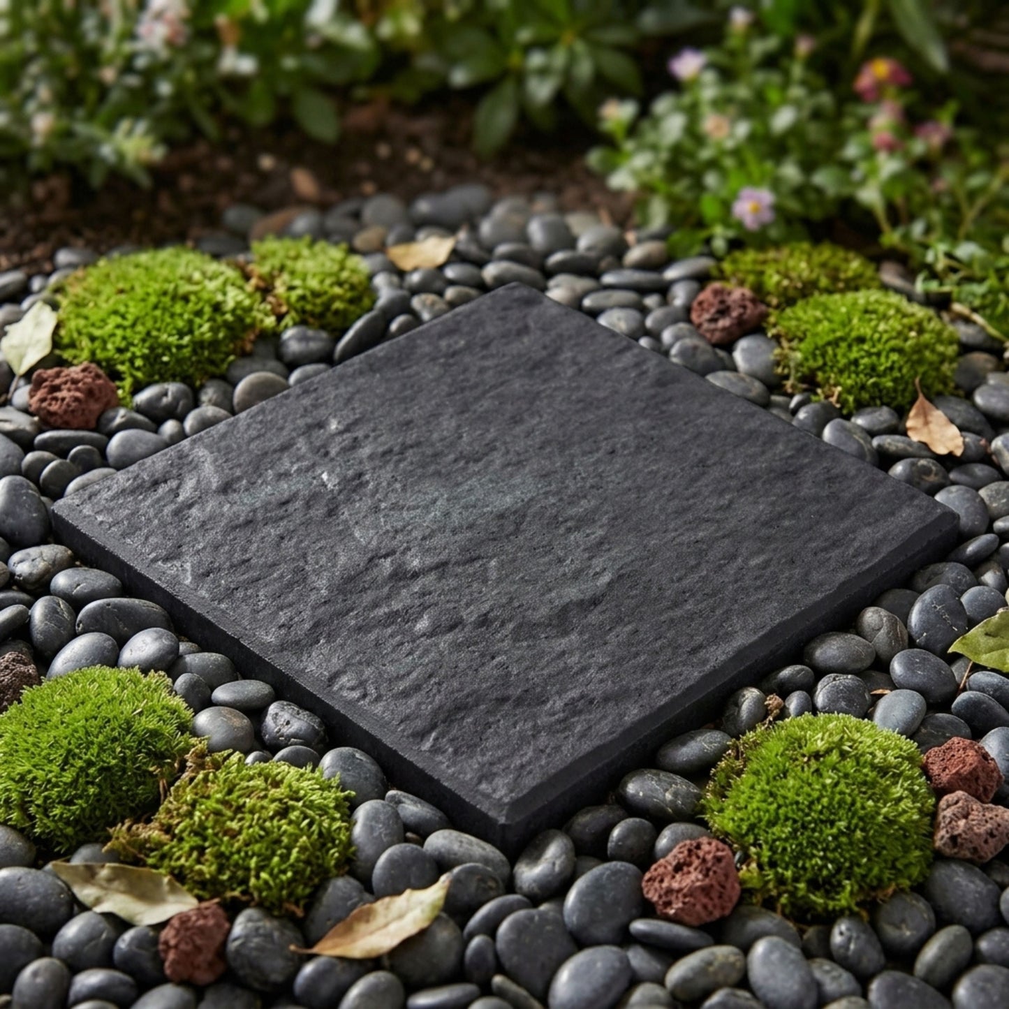 Square Garden Stepping Stone for Patios, Paths and Lawns