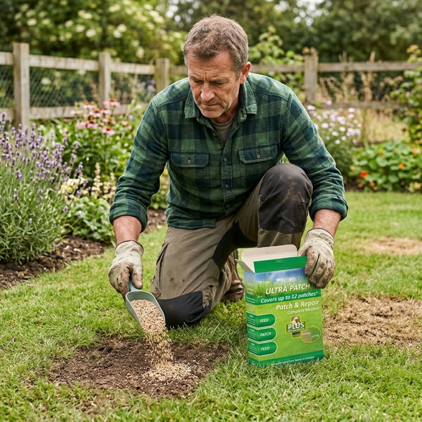 Ultra Patch Lawn Repair Grass Seed 200g