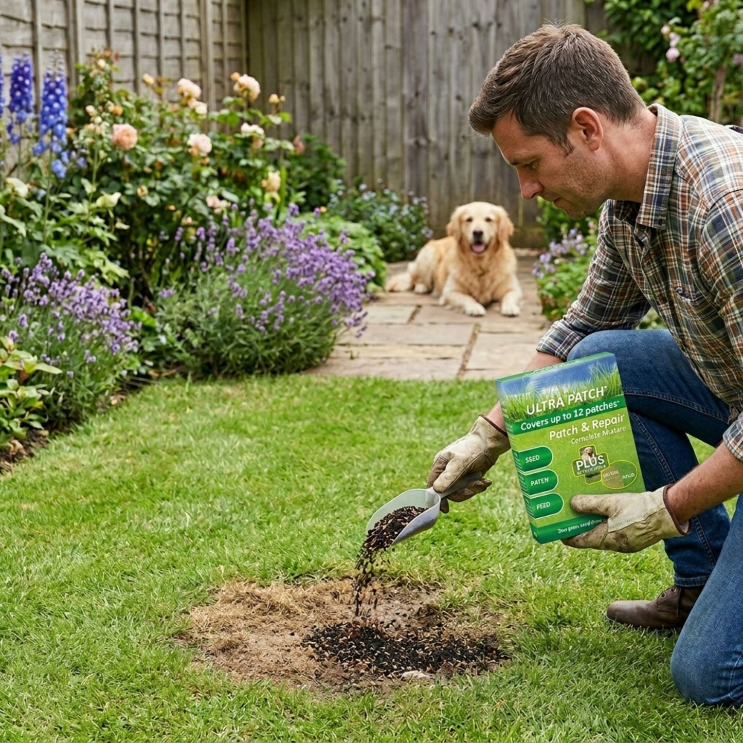 Ultra Patch Lawn Repair Grass Seed 200g