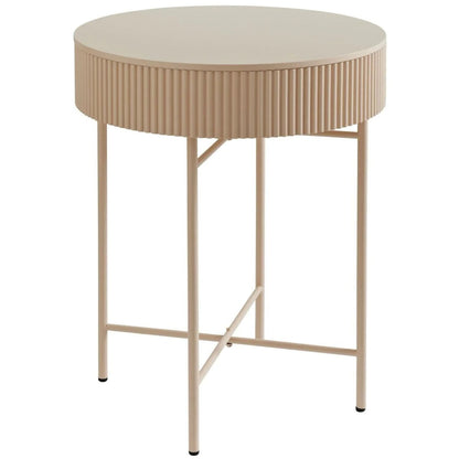 Modern Oak-Effect Bedside Table with Hidden Storage Drawer