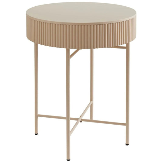 Modern Oak-Effect Bedside Table with Hidden Storage Drawer