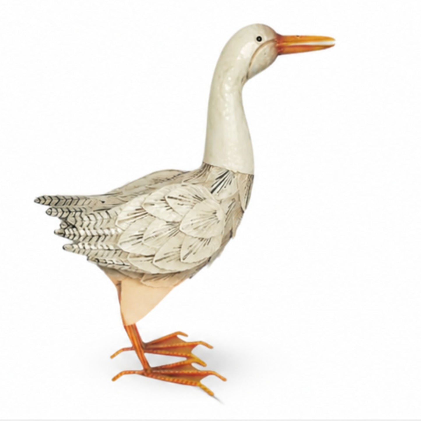 Decorative Metal Ornamental Duck Garden Ornament Outdoor Animal Sculpture