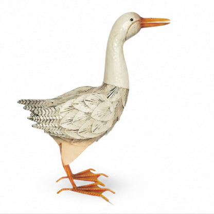 Decorative Metal Ornamental Duck Garden Ornament Outdoor Animal Sculpture