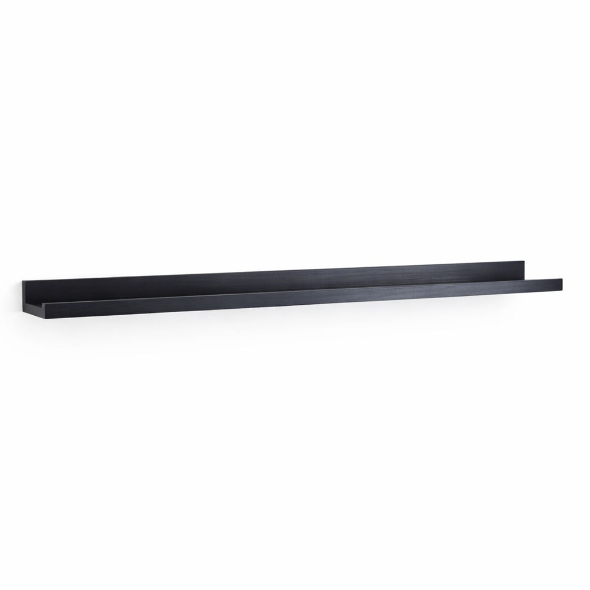 Wooden Floating Shelves - Black Wall Mounted Display Shel