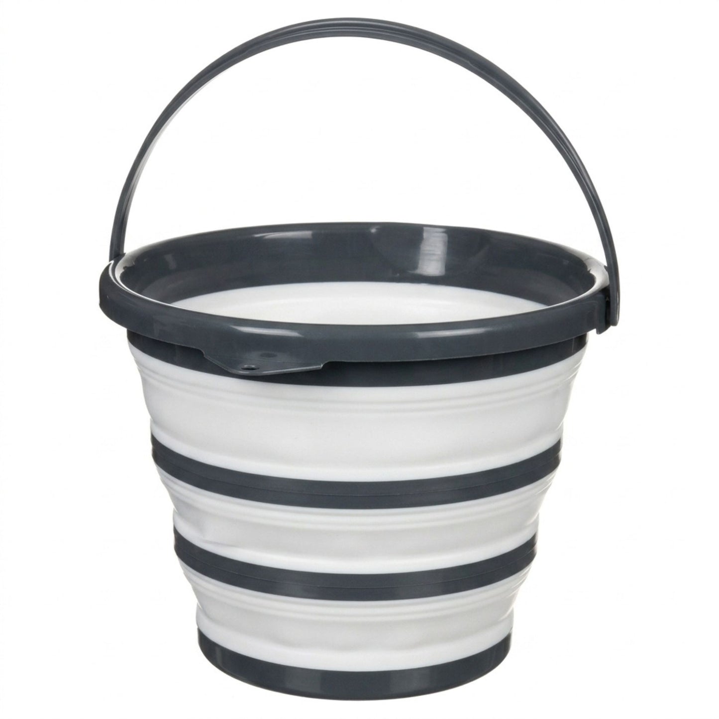 Collapsible Bucket with Handle for Camping and Cleaning