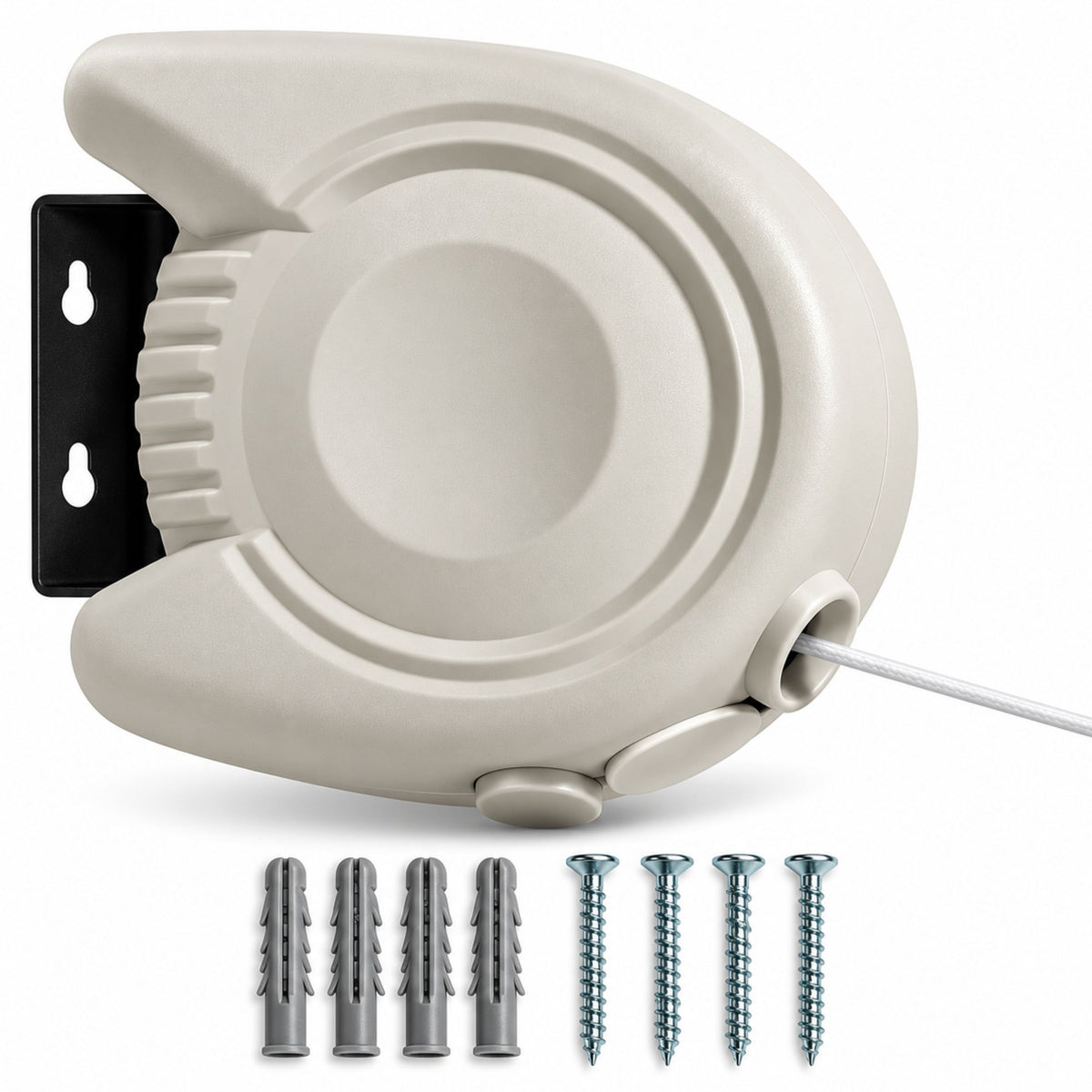 AAMEN 15m Retractable Wall Mounted Washing Line