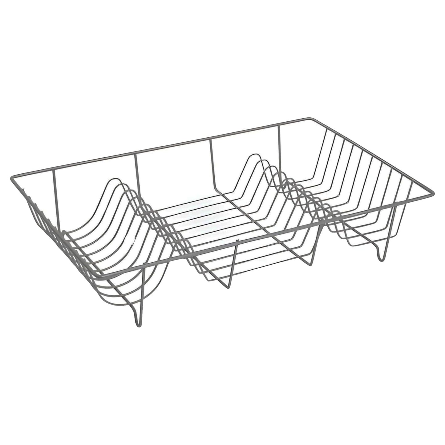 Stainless Steel Wire Dish Drainer Rack for Kitchen Countertop