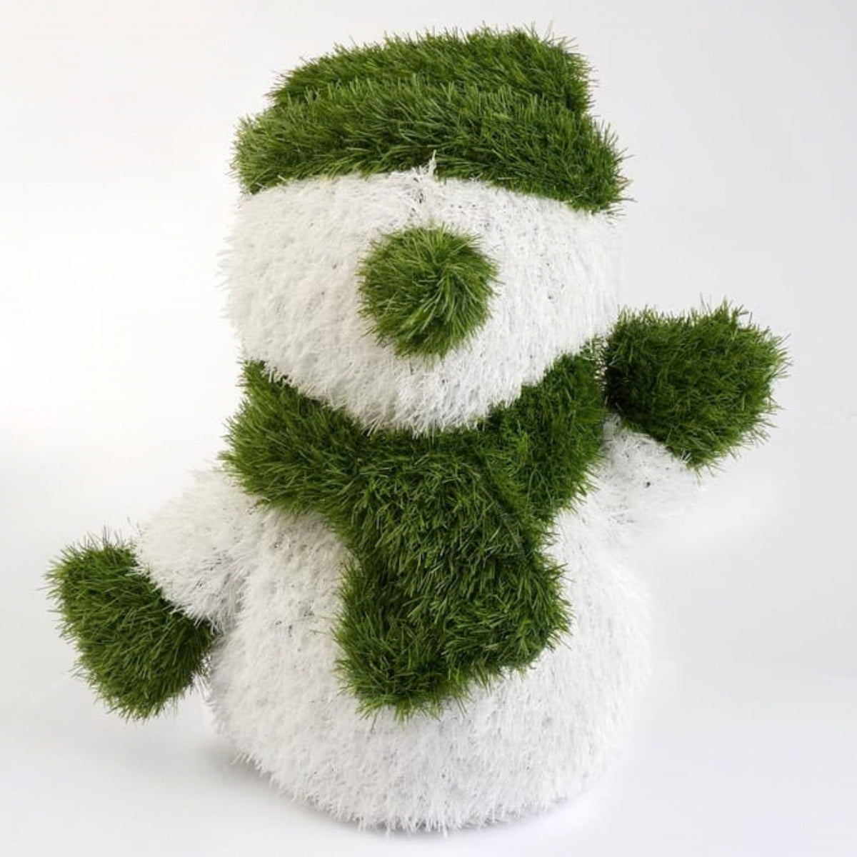 Artificial Grass Snowman Lawn & Patio Decor