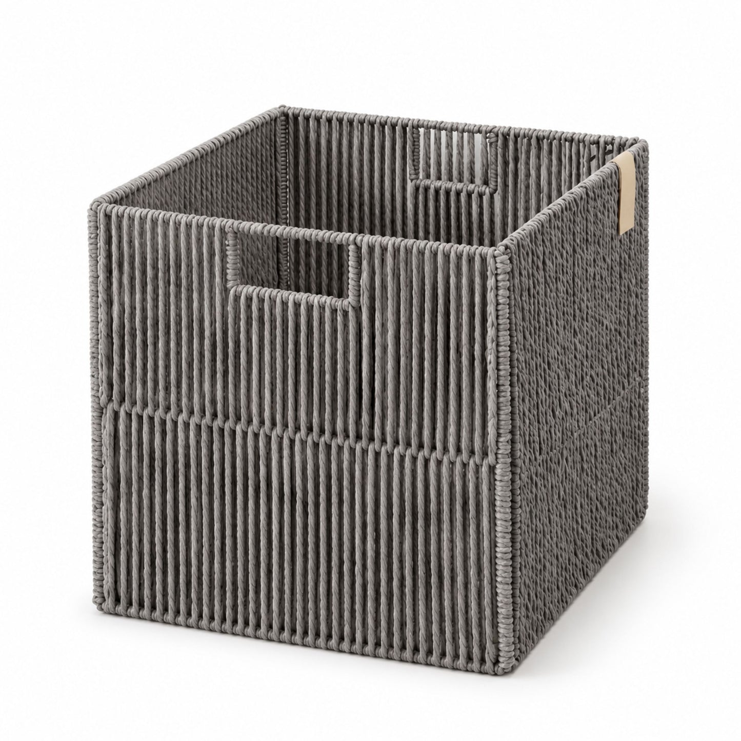 Woven Rope Storage Cube Basket