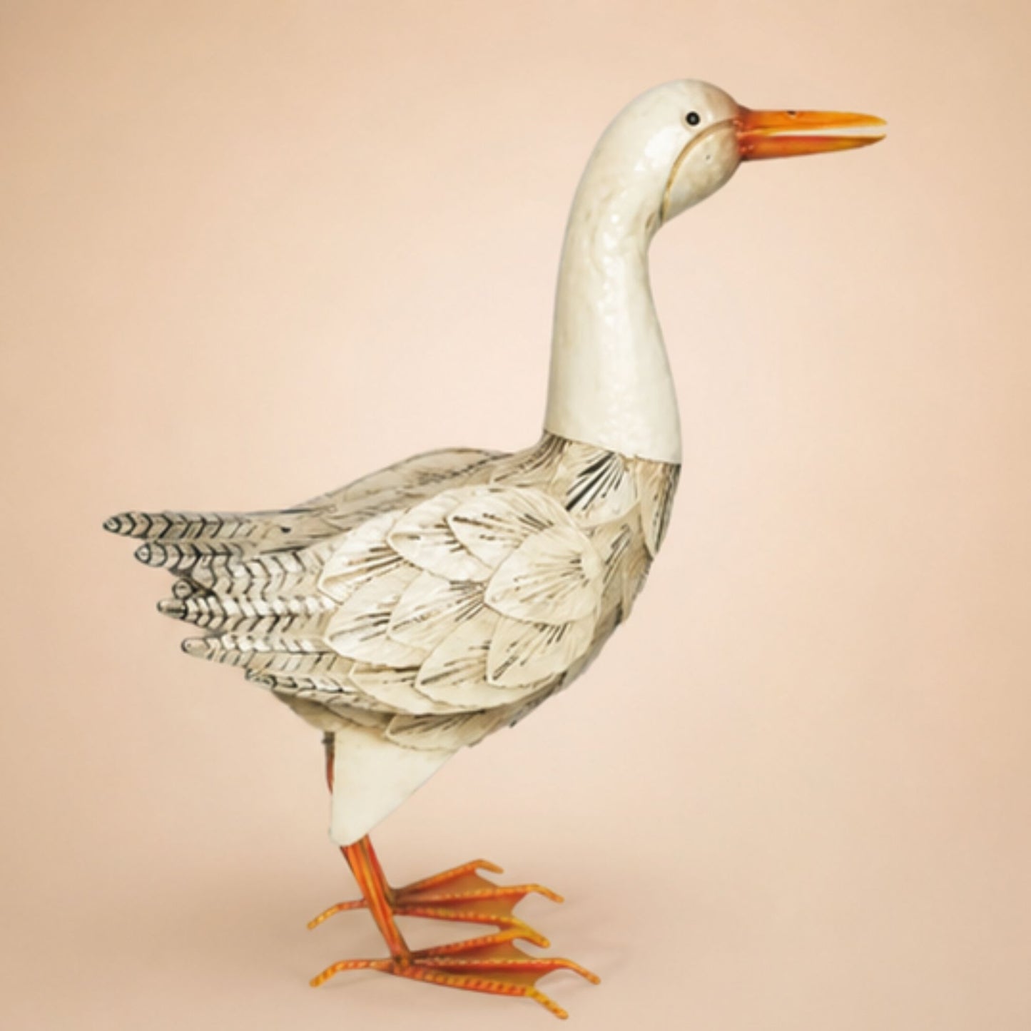 Decorative Metal Ornamental Duck Garden Ornament Outdoor Animal Sculpture