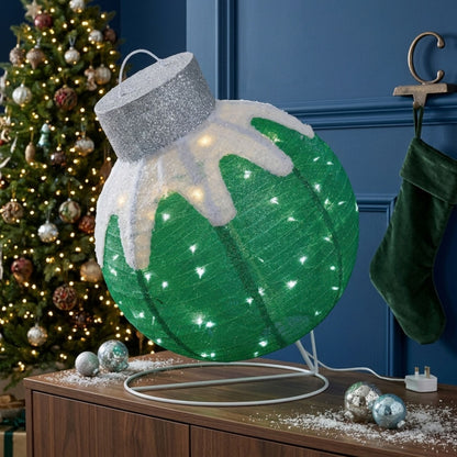 60 LED Collapsible Bauble Light 60 LEDs Mains Operated